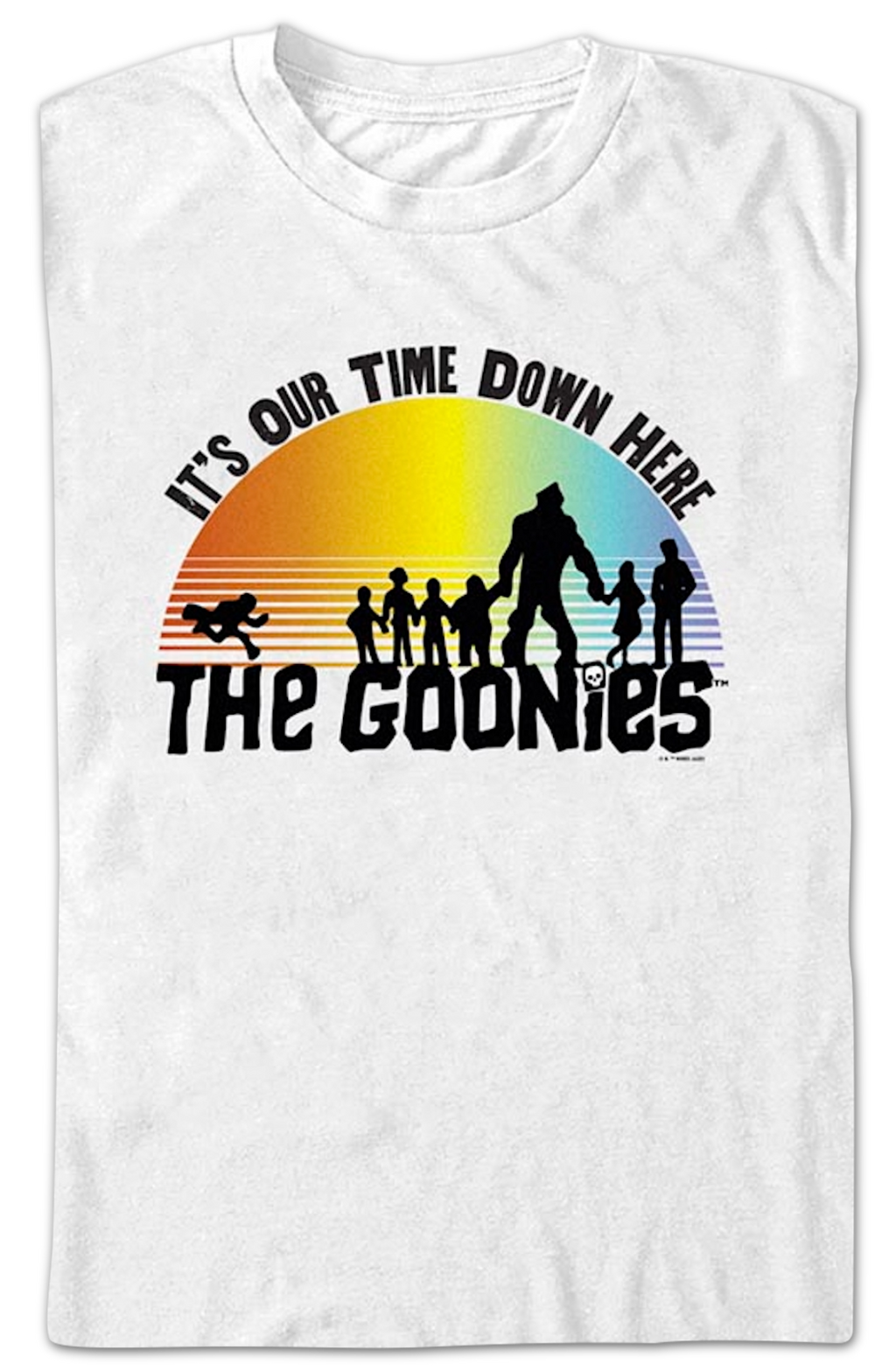 Retro Our Time Silhouettes Goonies T-Shirt product image 2