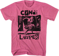 Retro Pink She's So Unusual Cyndi Lauper T-Shirt product image 1