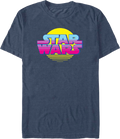 Retro Sunset Logo Star Wars T-Shirt product image 1