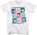 Retro Tuxes In Squares New Kids On The Block T-Shirt product image 1