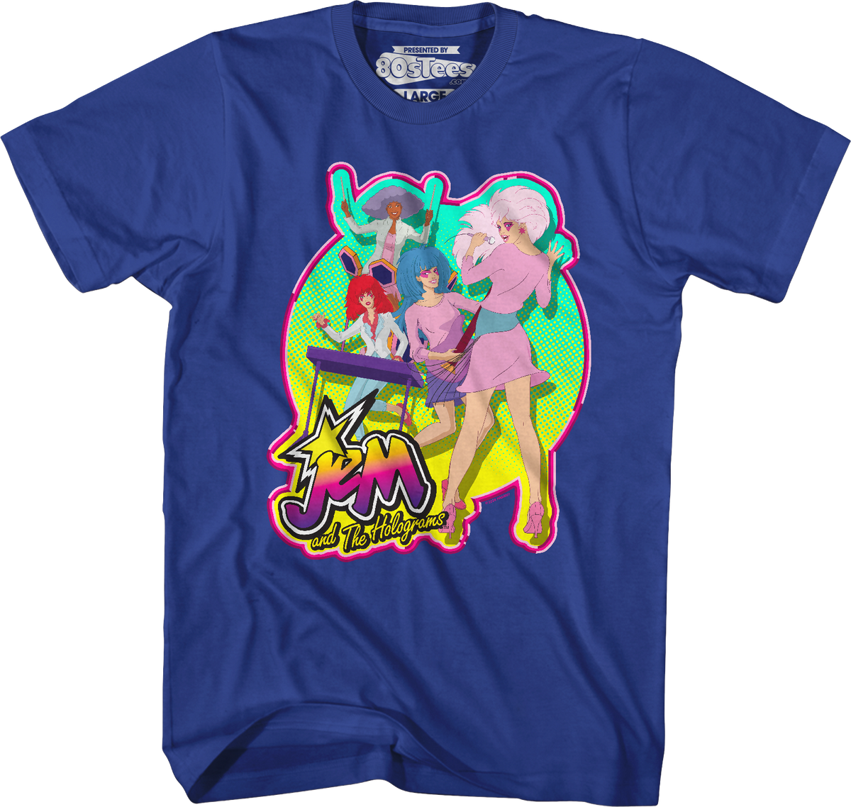 Rock Band Jem And The Holograms T-Shirt product image 3
