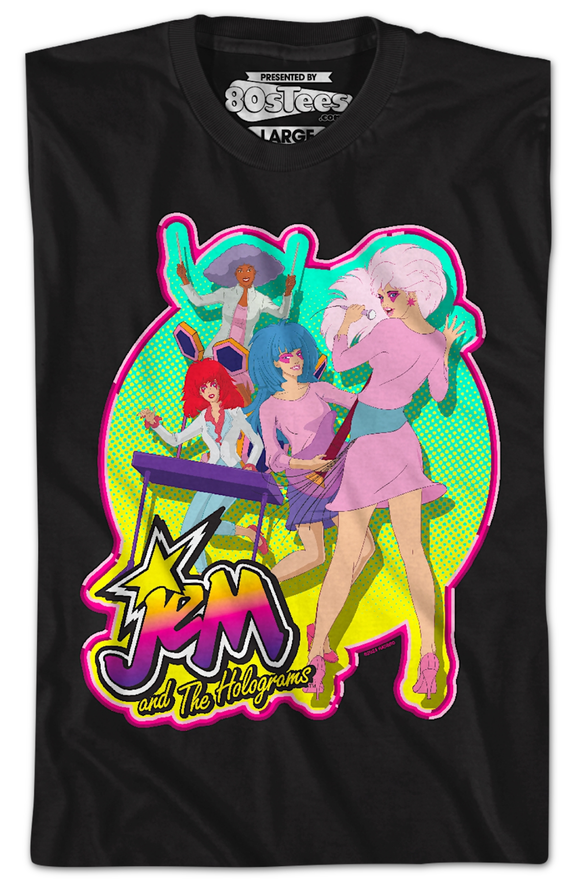 Rock Band Jem And The Holograms T-Shirt product image 2