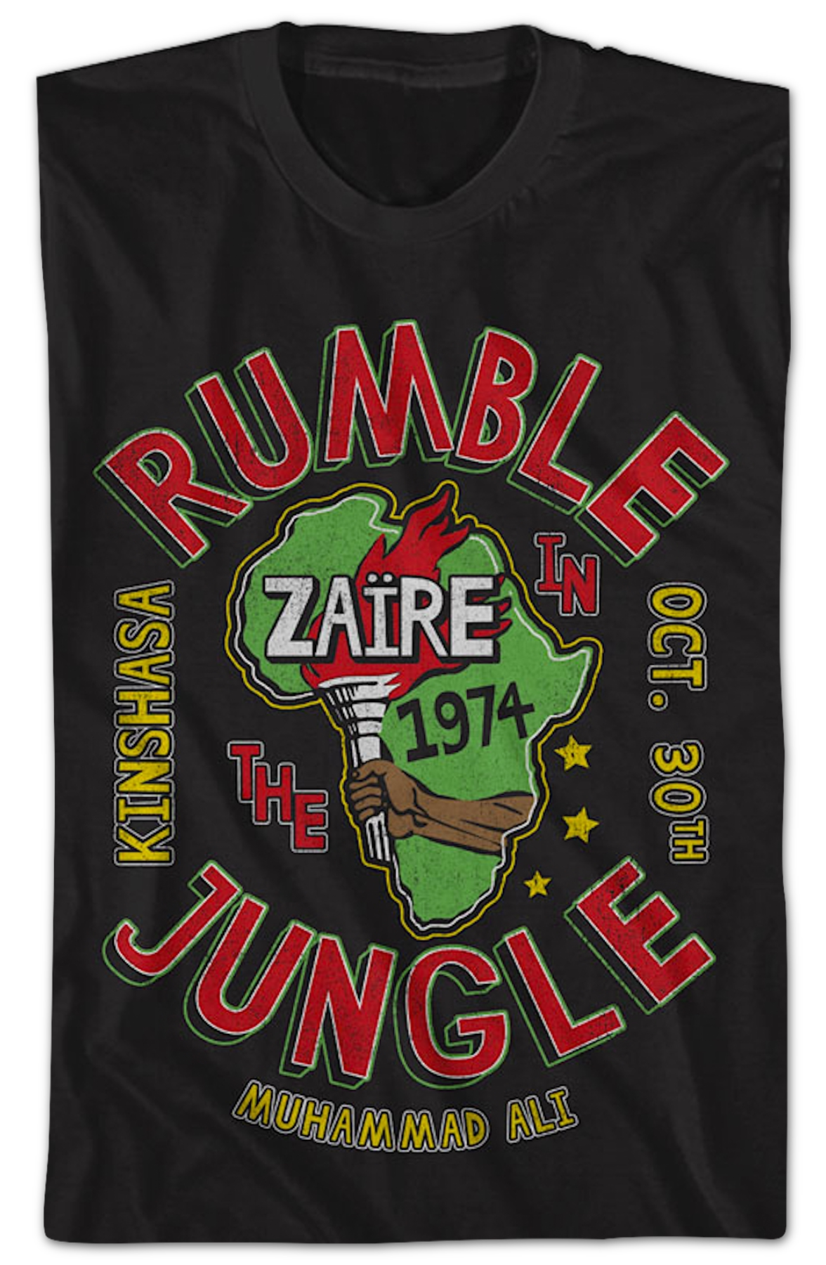 Rumble In The Jungle 1974 Muhammad Ali T-Shirt product image 2
