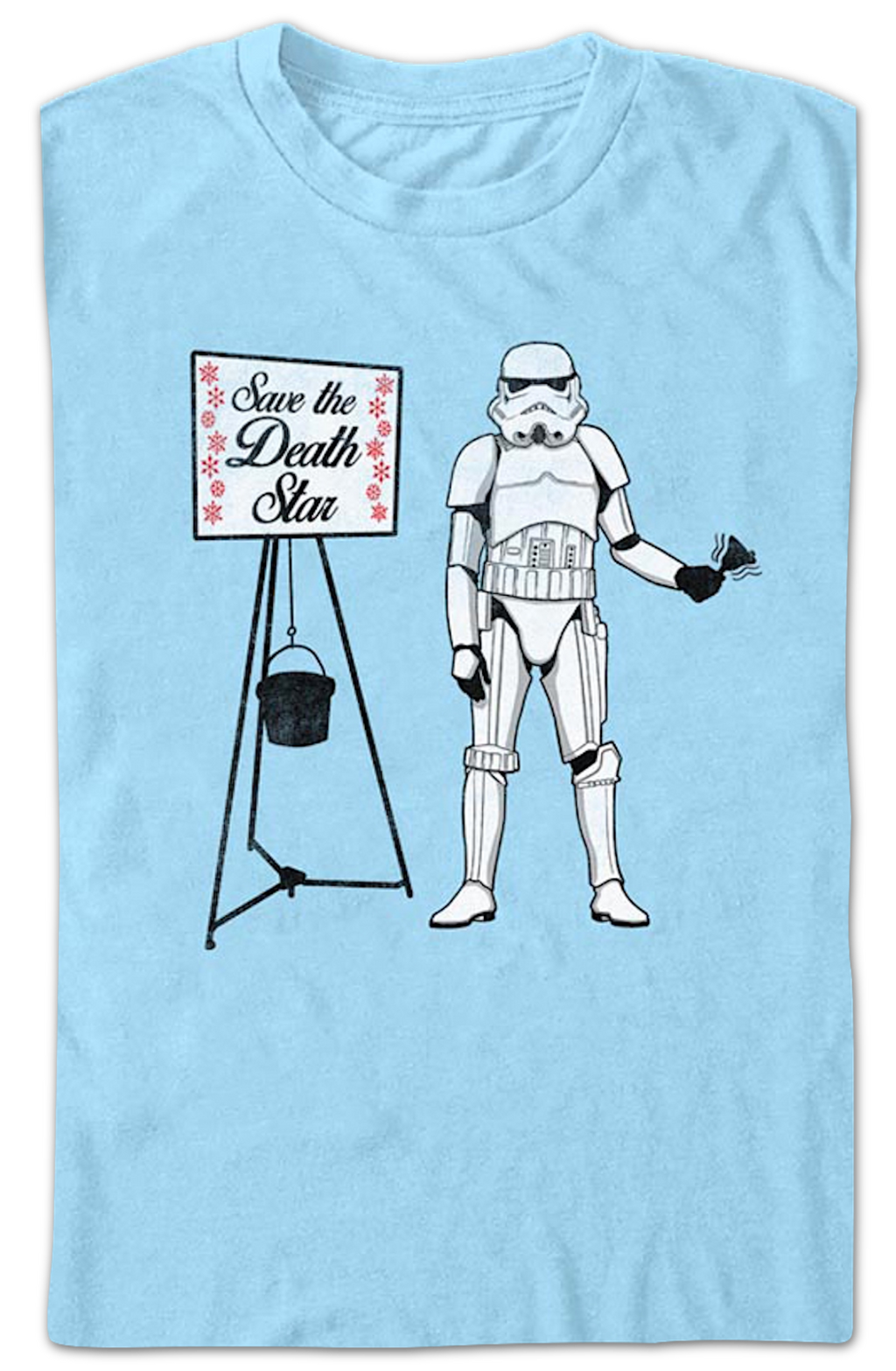 Save The Death Star Stormtrooper Bell Ringer Wars T-Shirt product image 2