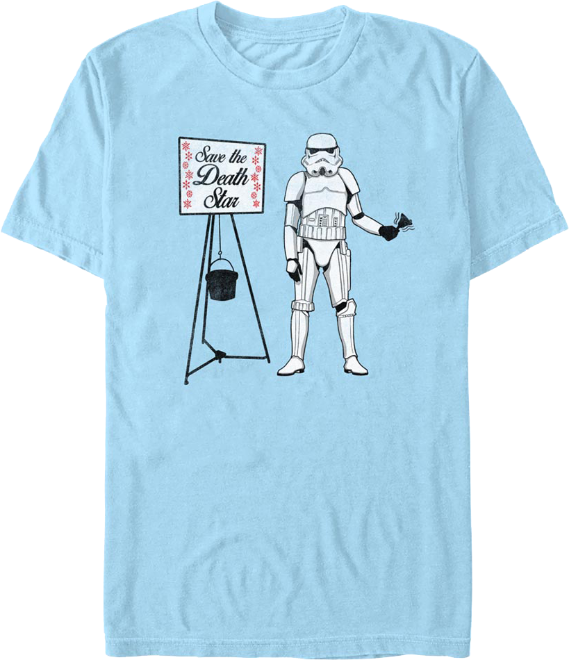 Save The Death Star Stormtrooper Bell Ringer Wars T-Shirt product image 1