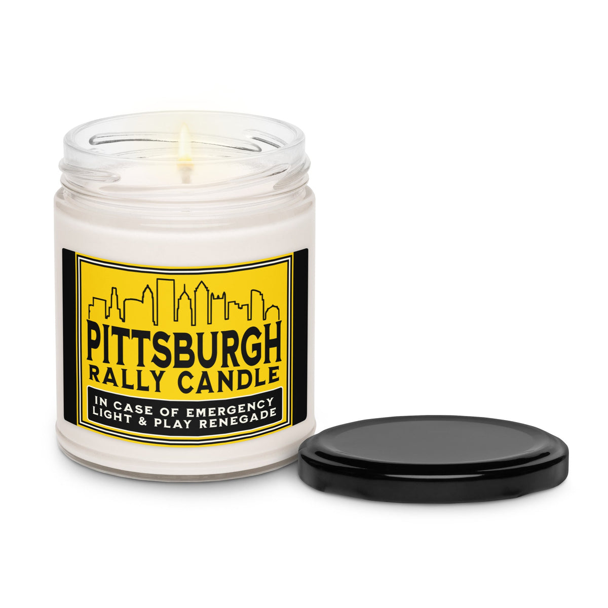 Pittsburgh Rally Candle | Scented Soy Candle