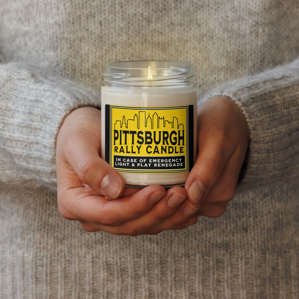 Pittsburgh Rally Candle | Scented Soy Candle