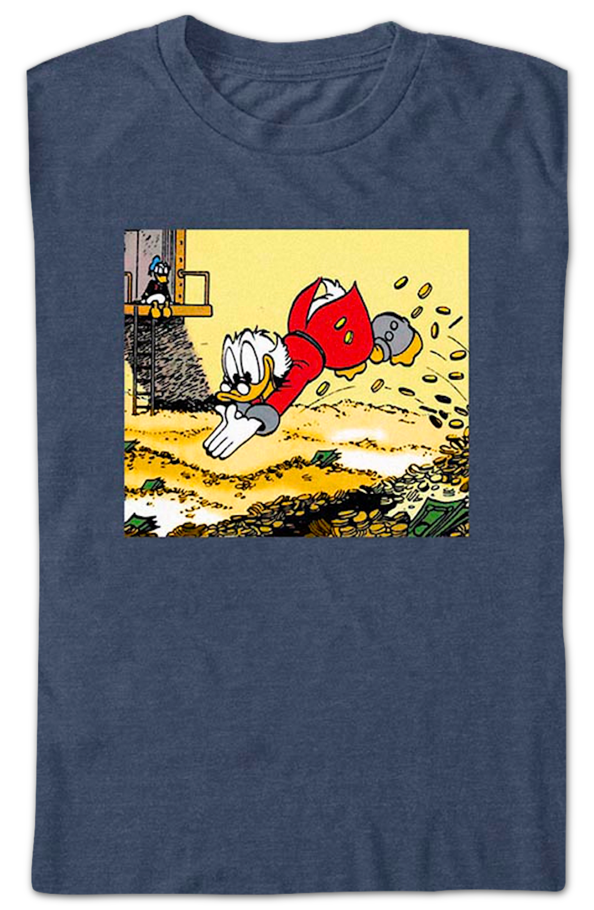 Scrooge McDuck's Money Vault Dive DuckTales T-Shirt product image 2