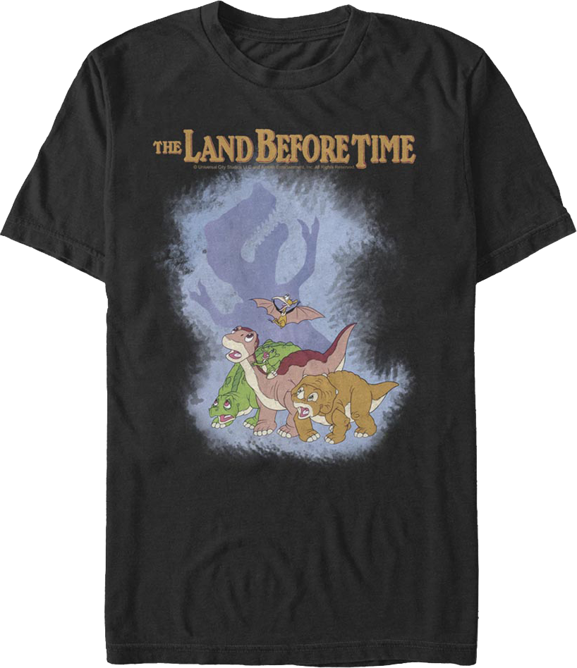 Sharptooth Shadow Land Before Time T-Shirt product image 1