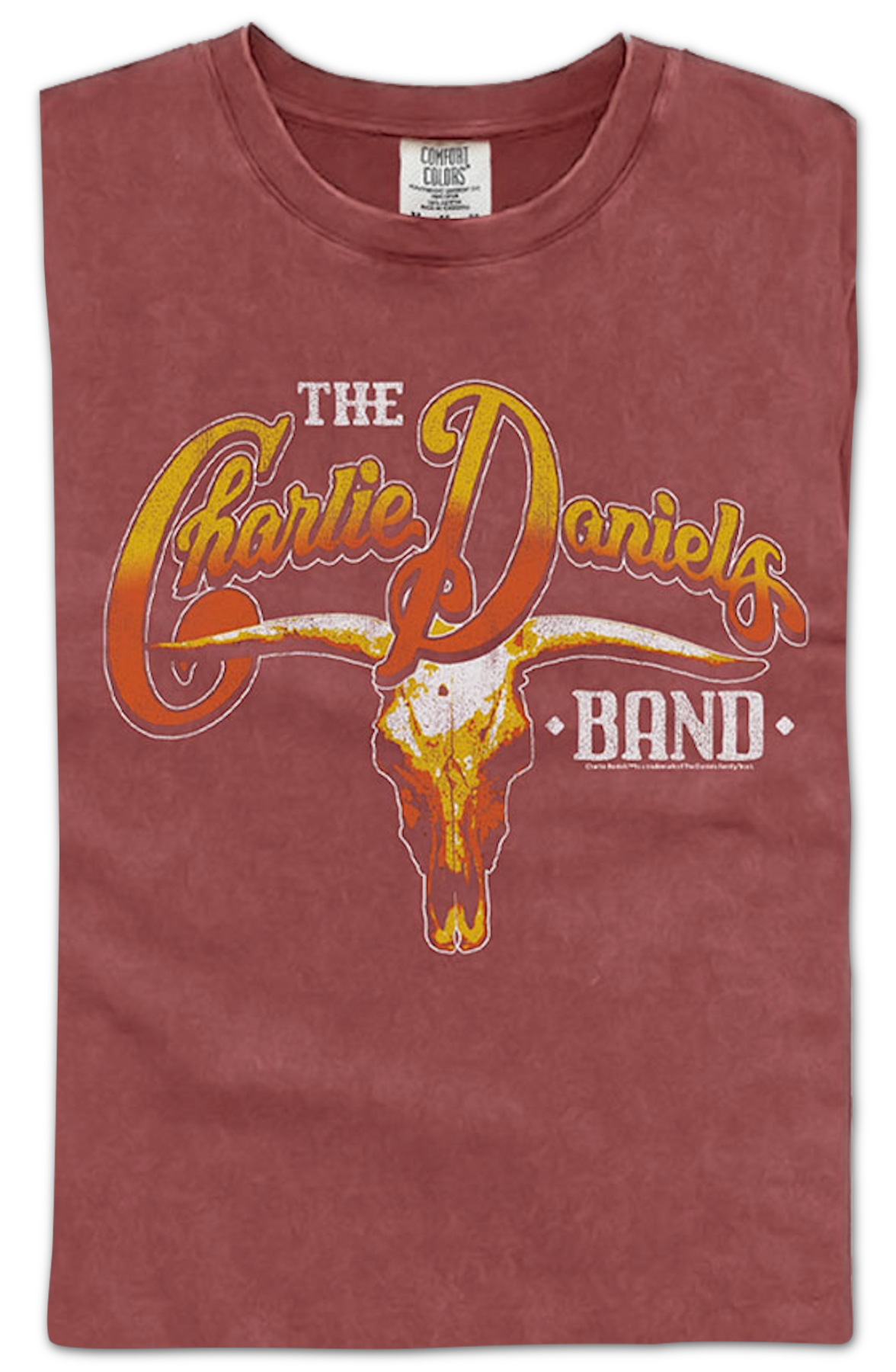 Skull & Logo Charlie Daniels Band Comfort Colors Brand product image 2