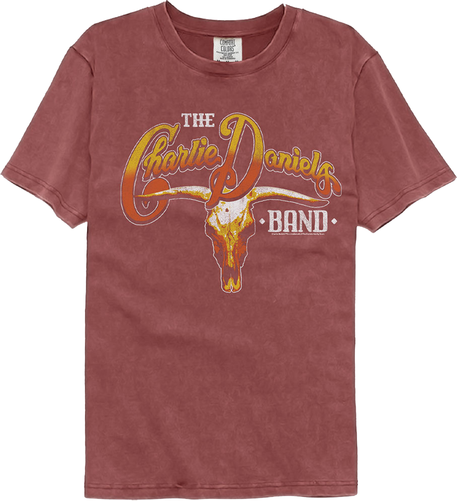 Skull & Logo Charlie Daniels Band Comfort Colors Brand product image 1