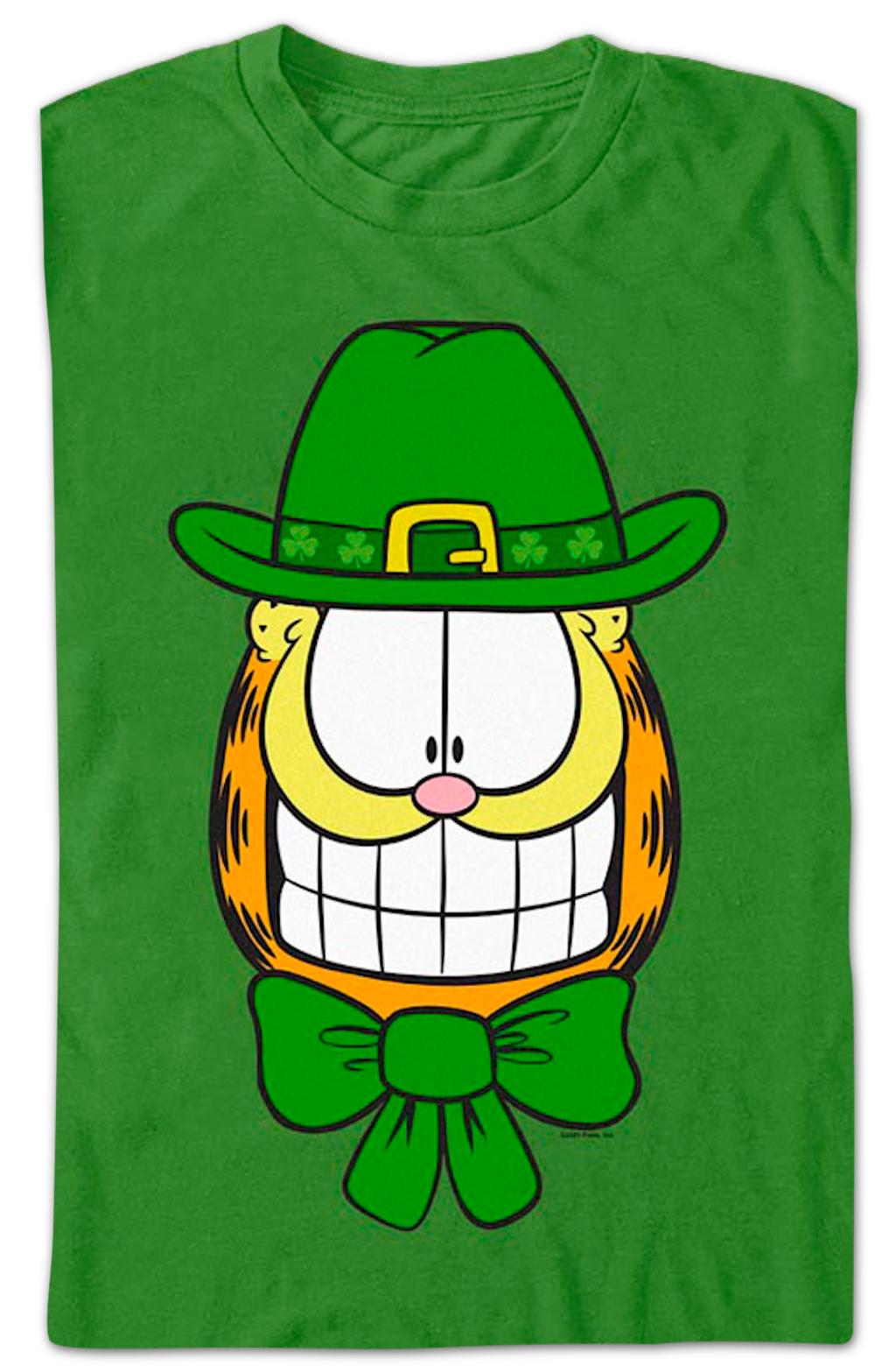 Smiling Leprechaun Garfield T-Shirt product image 2