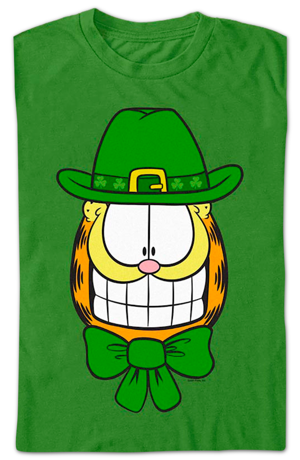 Smiling Leprechaun Garfield T-Shirt product image 2