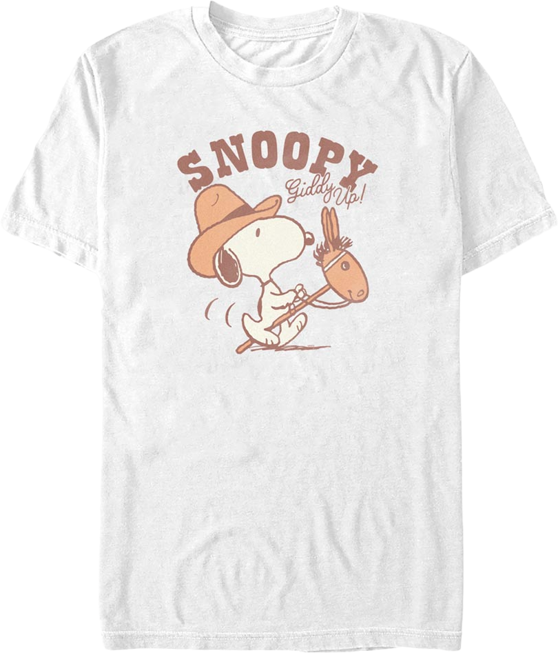Snoopy Giddy Up Peanuts T-Shirt product image 1