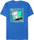 Snoopy's Skateboard Peanuts T-Shirt product image 1