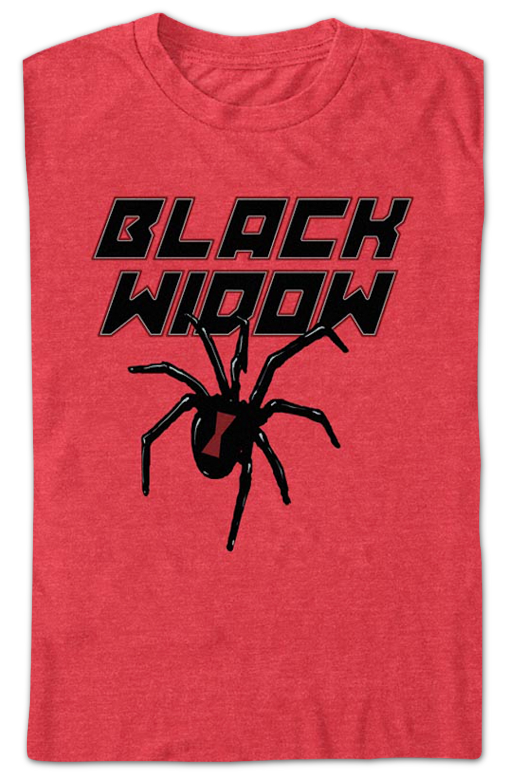 Spider Logo Black Widow Marvel Comics T-Shirt product image 2