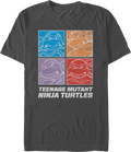 Square Outlines Teenage Mutant Ninja Turtles T-Shirt product image 1