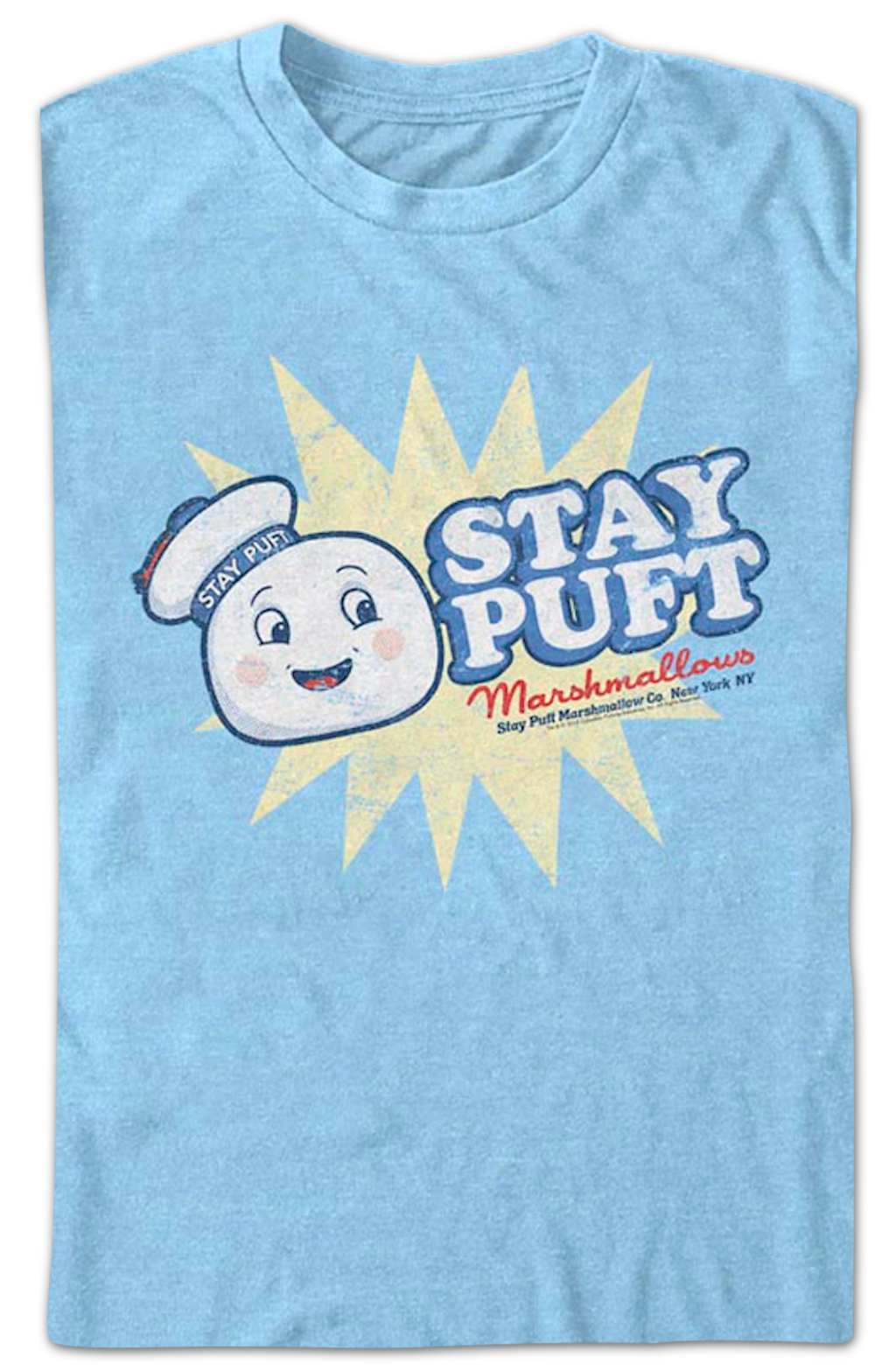 Stay Puft Marshmallows Logo Ghostbusters T-Shirt product image 2