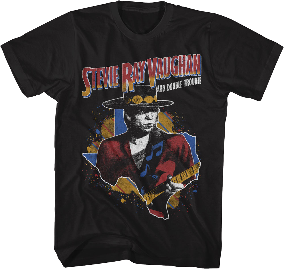 Stevie Ray Vaughan And Double Trouble T-Shirt product image 1