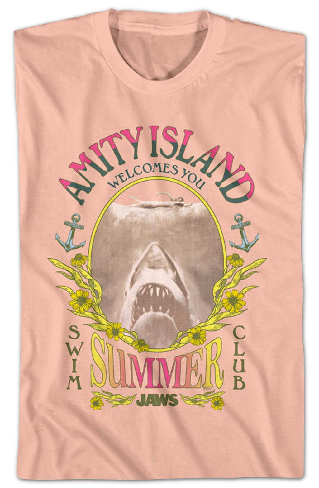 Summer Swim Club Jaws T-Shirt product image 2