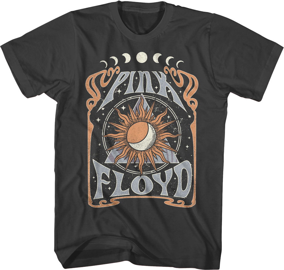 Sun & Moon Pink Floyd T-Shirt product image 1