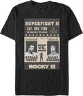 Superfight II Vintage Poster Rocky II T-Shirt