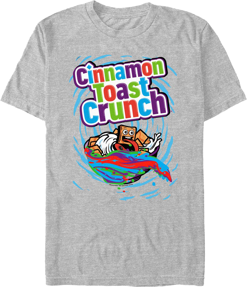 Surfing Cinnamon Toast Crunch T-Shirt product image 1