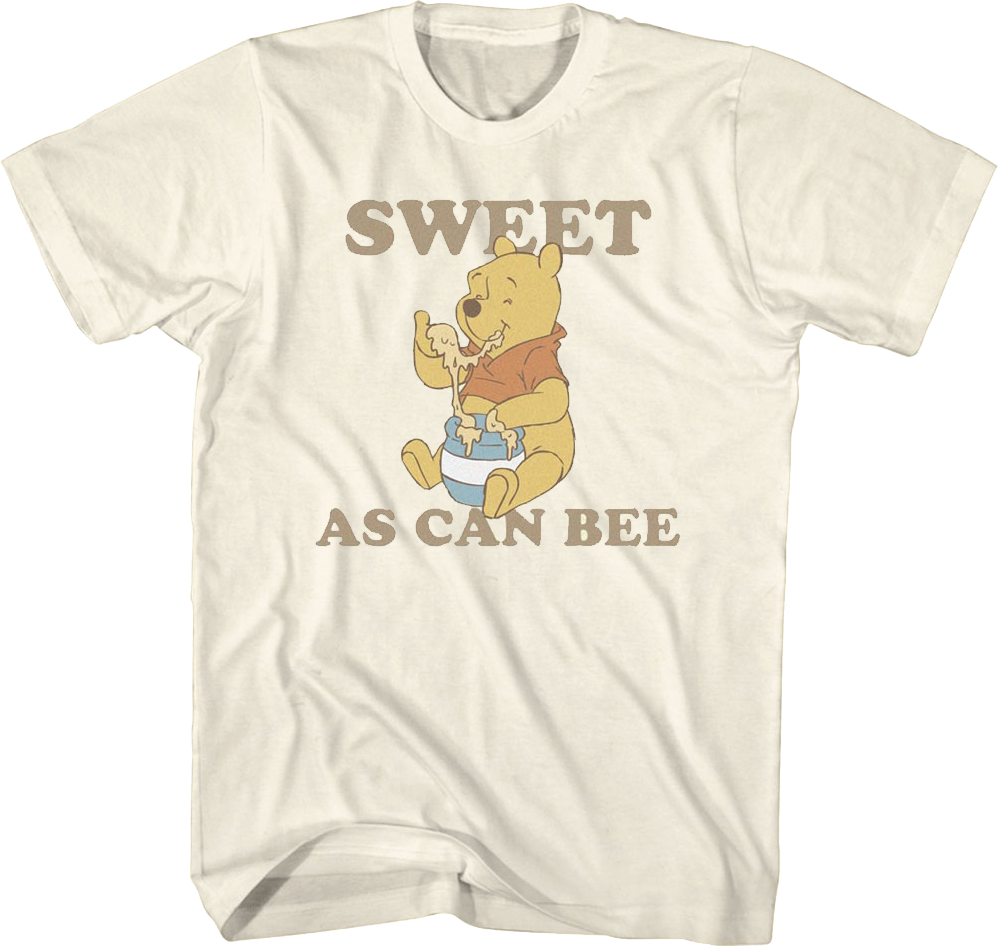 Sweet As Can Bee Winnie The Pooh T-Shirt product image 1