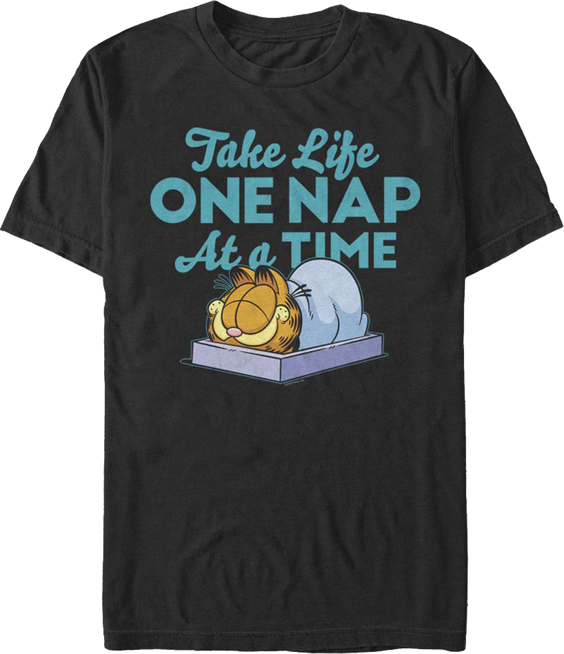 Take Life One Nap At A Time Garfield T-Shirt product image 1