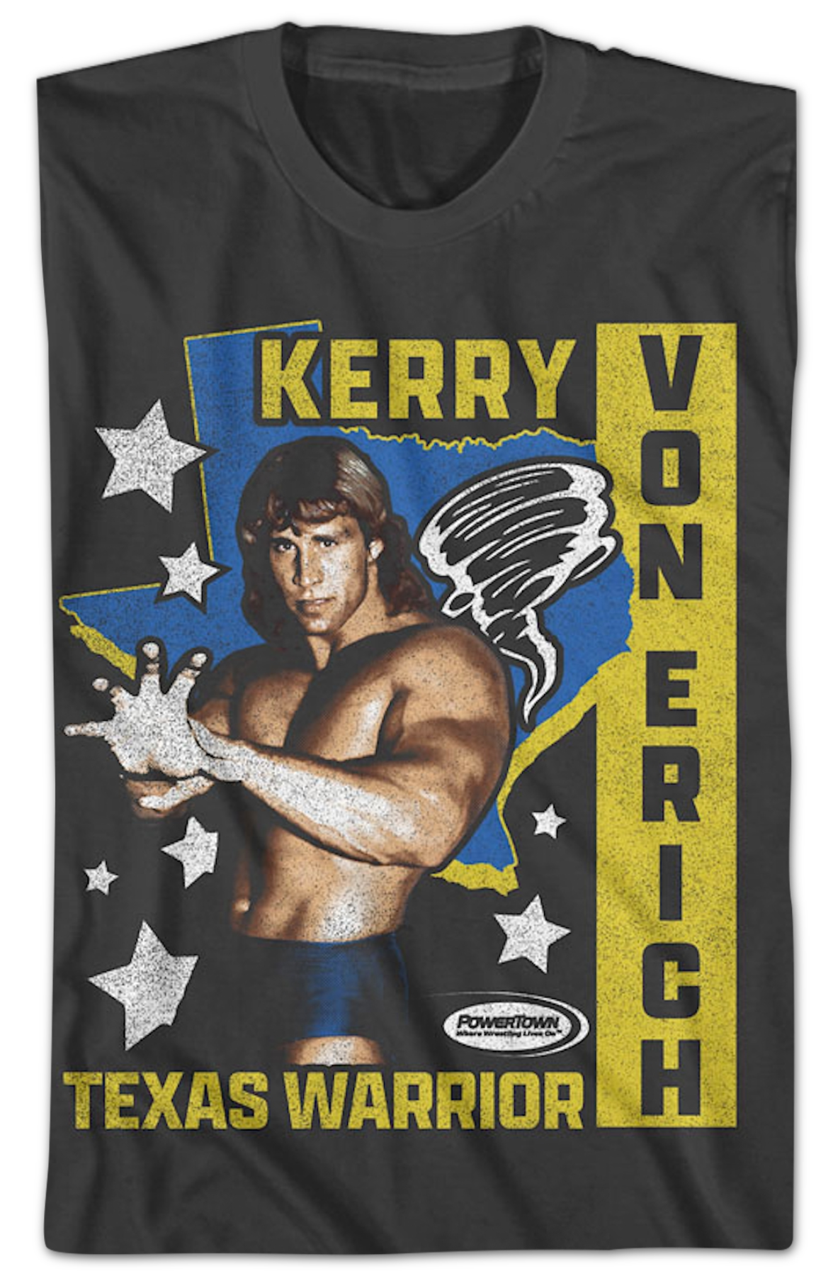 Texas Warrior Stars Kerry Von Erich T-Shirt product image 2