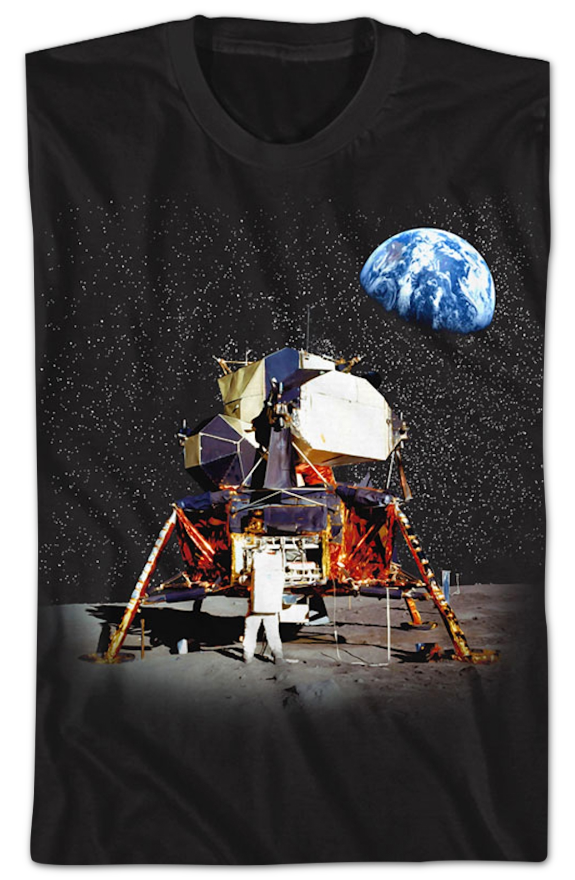 The Eagle Has Landed NASA T-Shirt product image 2