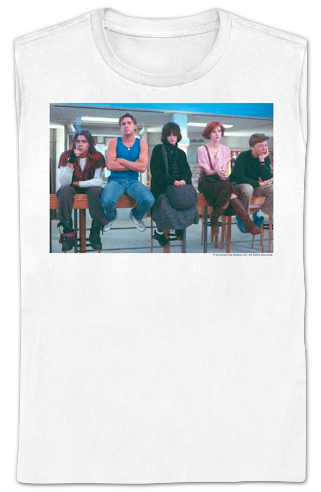 Womens They're All Pretty Bizarre Breakfast Club Shirt product image 2