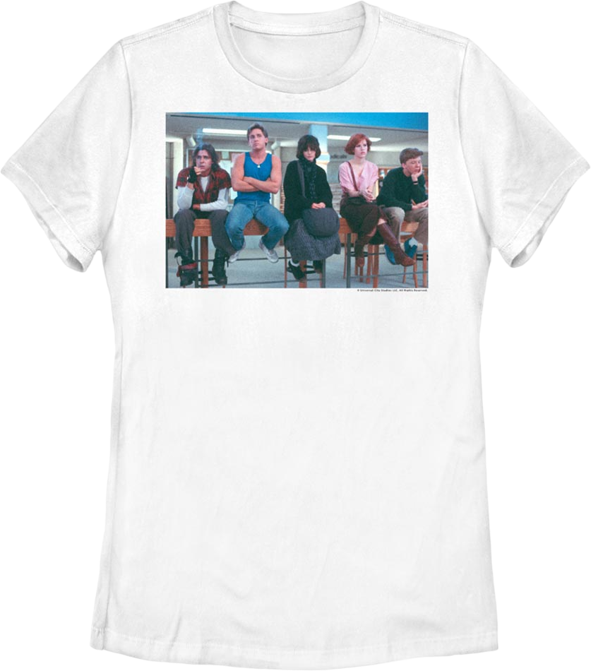 Womens They're All Pretty Bizarre Breakfast Club Shirt product image 1