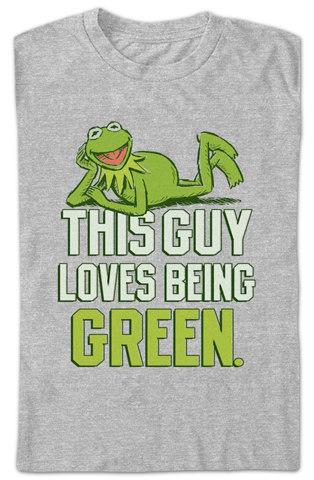 This Guy Loves Being Green Muppets T-Shirt product image 2