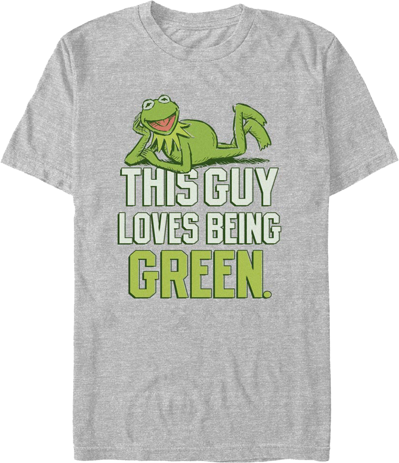 This Guy Loves Being Green Muppets T-Shirt product image 1