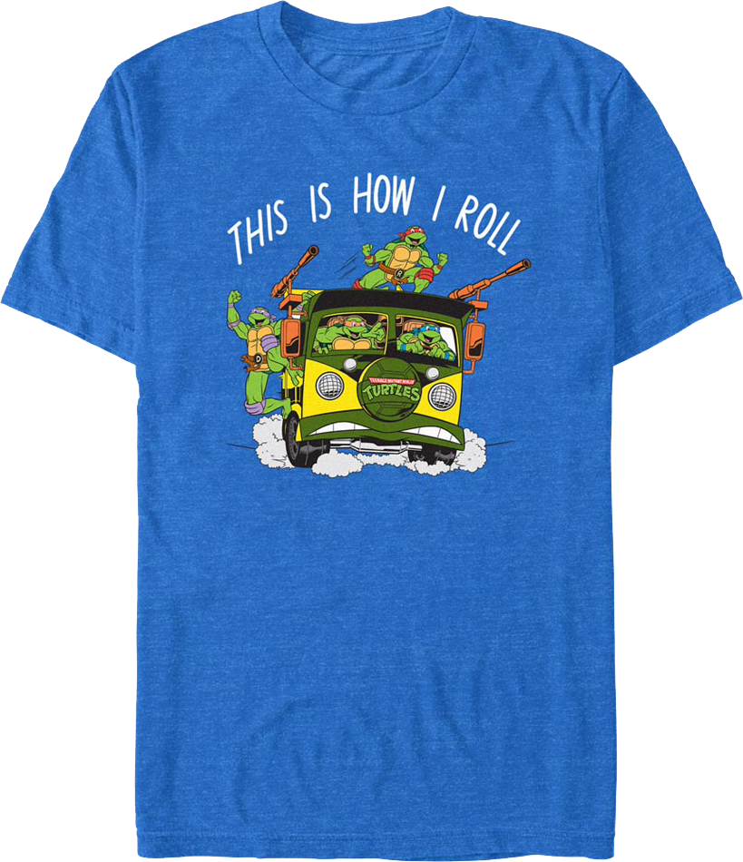 This Is How I Roll Teenage Mutant Ninja Turtles T-Shirt product image 1