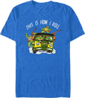 This Is How I Roll Teenage Mutant Ninja Turtles T-Shirt product image 1