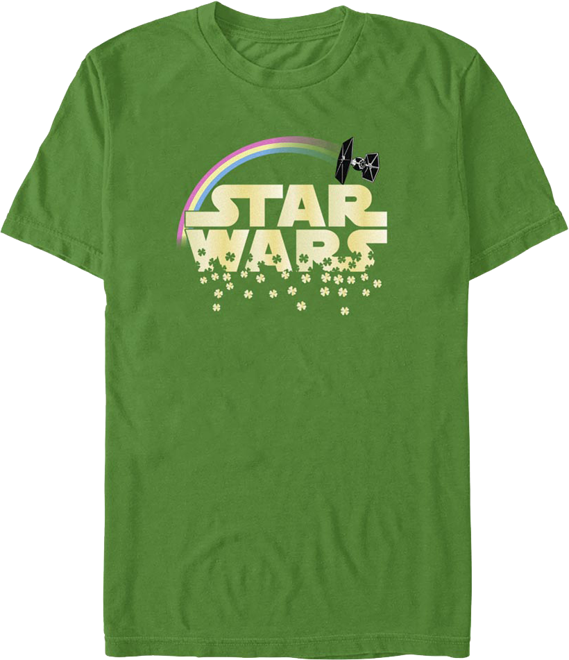 St. Patrick's Day Logo Star Wars T-Shirt product image 1