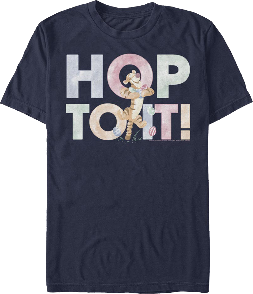 Tigger Hop To It Winnie The Pooh T-Shirt product image 1