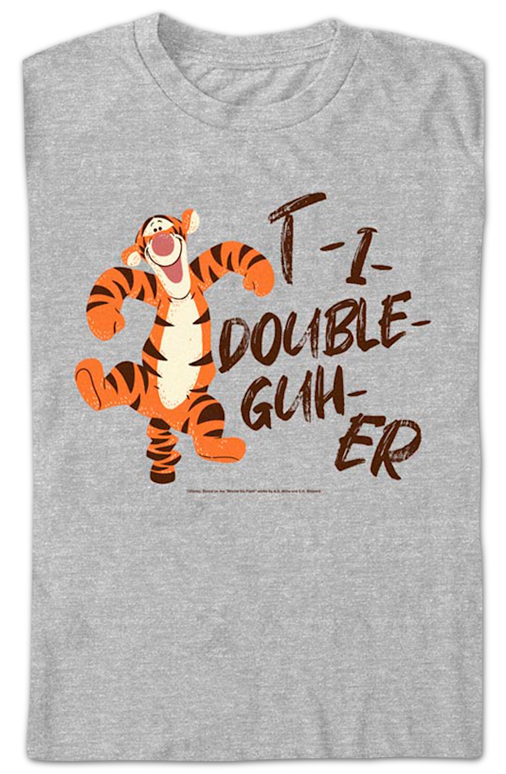 Tigger Spelling Winnie The Pooh T-Shirt product image 2