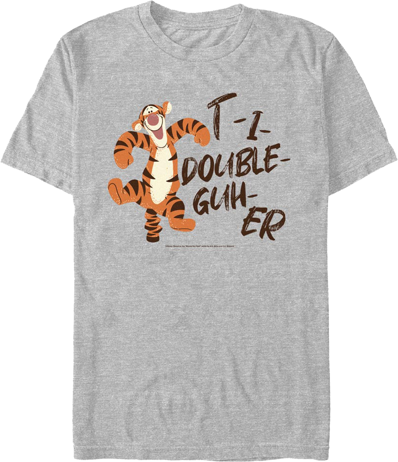 Tigger Spelling Winnie The Pooh T-Shirt product image 1