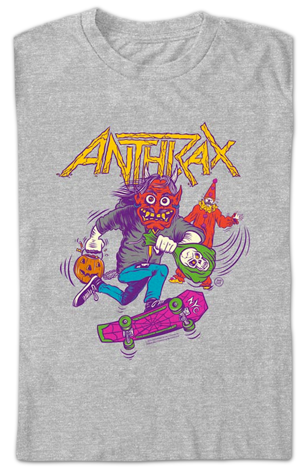 Trick Or Treat Anthrax T-Shirt product image 2