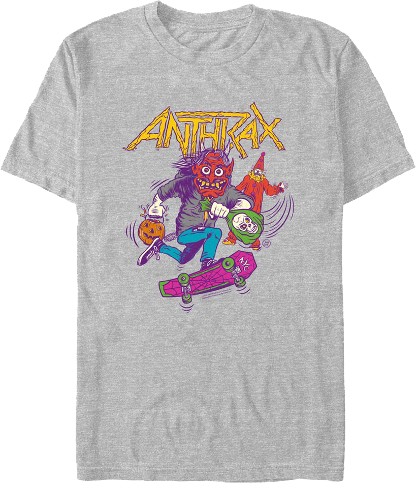 Trick Or Treat Anthrax T-Shirt product image 1
