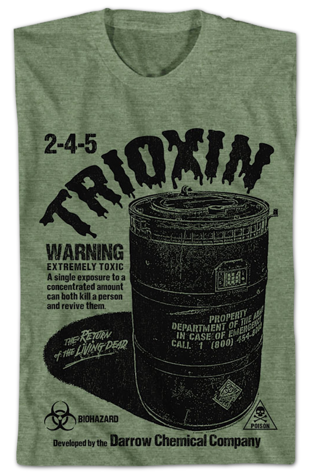 Trioxin Return Of The Living Dead T-Shirt product image 2