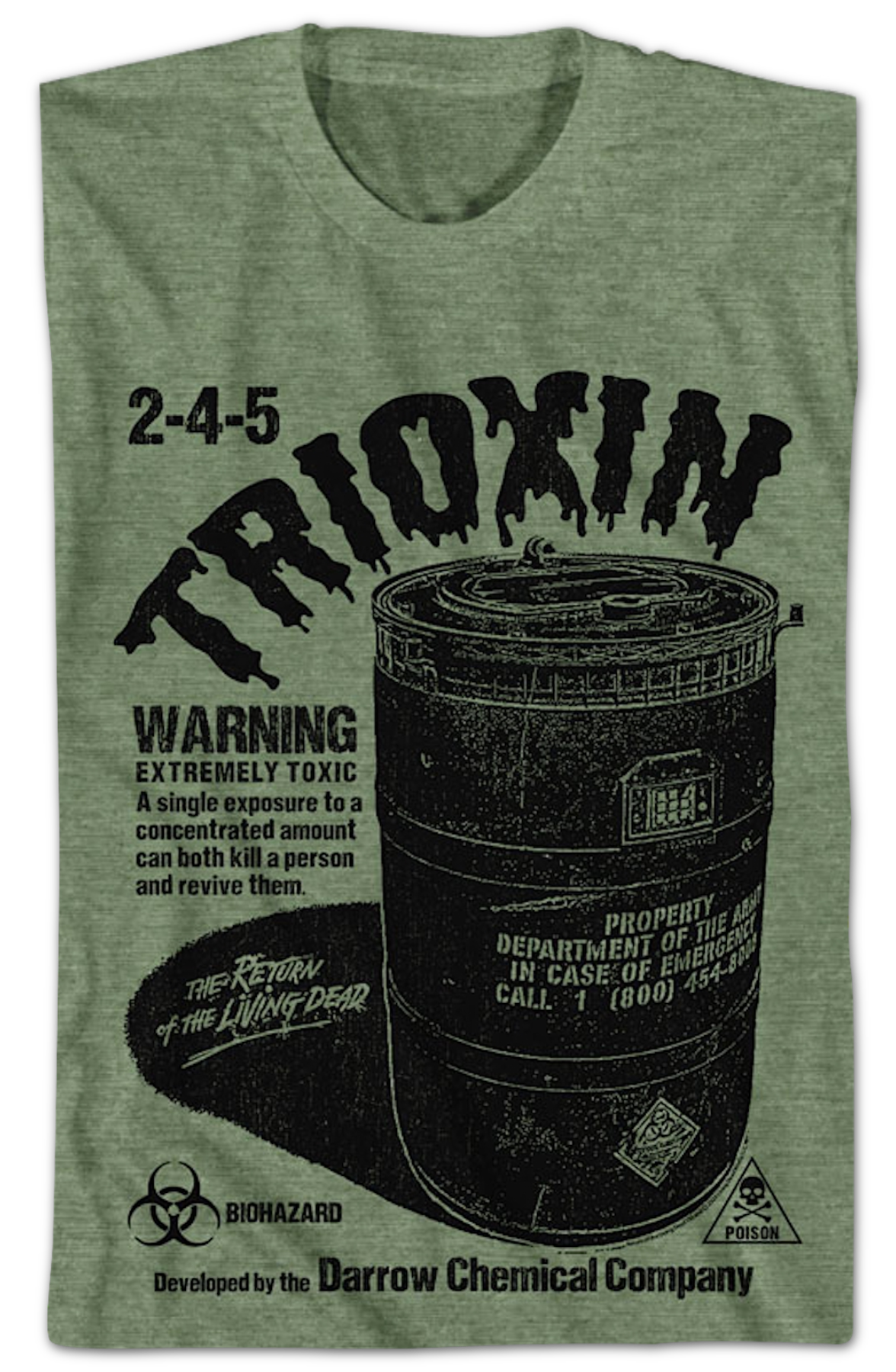 Trioxin Return Of The Living Dead T-Shirt product image 2