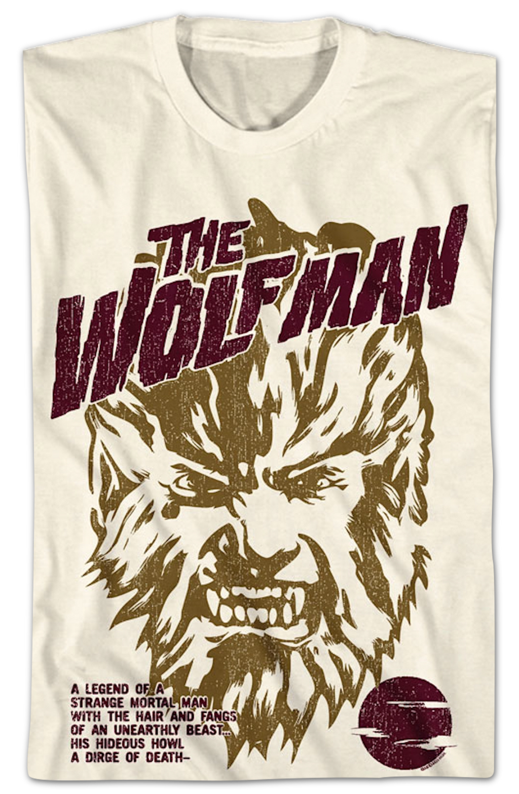 Unearthly Beast Wolf Man T-Shirt product image 2