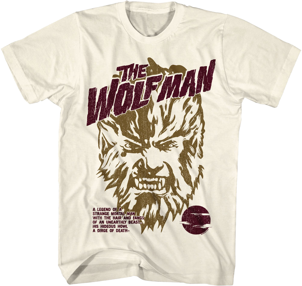 Unearthly Beast Wolf Man T-Shirt product image 1