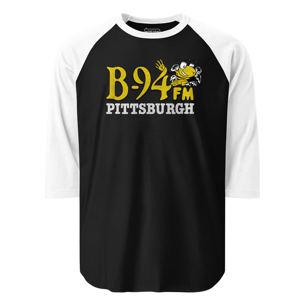 B94 FM Radio - Pittsburgh | Baseball Raglan Tee product image 4