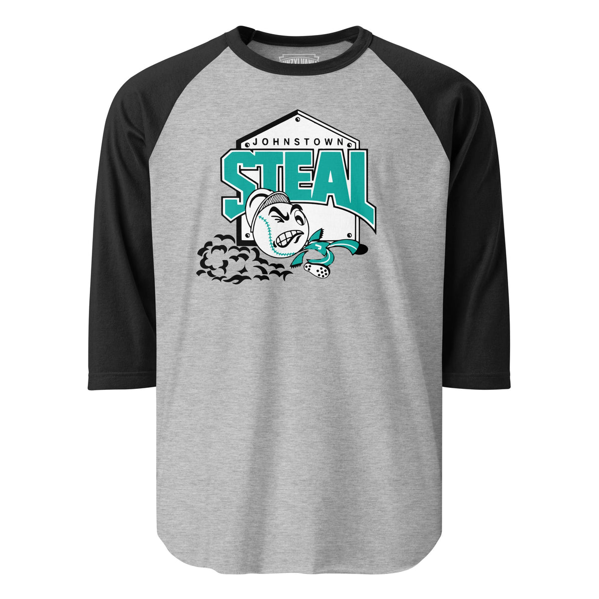Johnstown Steal Baseball | Raglan Tee product image 1