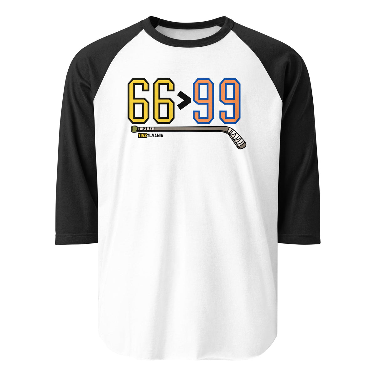 66 > 99 | Baseball Raglan Tee product image 1
